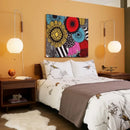 DecorBites™ Handwoven Silk Ball Wall Light: Japanese Design for Living Room and Bedroom