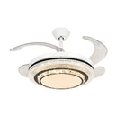 DecorBites™ LED Ceiling Fan with Remote Control, Modern ABS Blades, 110V 220V