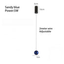 DecorBites™ LED Aluminum Ball Pendant Light: Minimalist Nordic Chandelier for Bedroom Decor