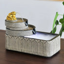 DecorBites™ Flowing Water Fish Pond Tank - Outdoor Garden Ornament Landscape Aquarium