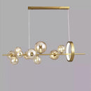 DecorBites™ Glass Ball Pendant Lamps for Dining Room Kitchen Chandelier Lighting