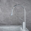 DecorBites™ Brushed Gold Basin Faucet Hot Cold Black Sink Kitchen Swivel Water Crane