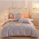 DecorBites™ Cotton Thickened Bedding Set - Single/Double Size, High Quality, Warm & Soft.