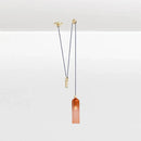 DecorBites™ Glass Chandelier: Adjustable Shape, LED Decorative Lamps for Restaurant, Bedroom, Bar.