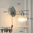 DecorBites™ Iron Ceramic LED Wall Light Modern Living Room Sconce Wandlamp