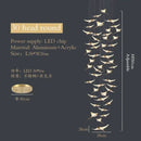 DecorBites™ Dolphin Pendant Chandelier: Luxe Staircase & Lobby Décor for Hotel, Mall & Home