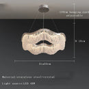 DecorBites™ Crystal Bead Chandelier LED Lights for Modern Luxury Home Decor & Bedroom