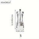 DecorBites™ Acrylic Manual Pepper Grinder | Transparent Salt and Spices Mill Shaker