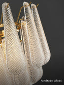 DecorBites™ Elegant Glass Chandelier Lighting for Home Dining Room Decor