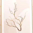 2pc Plastic Artificial Antlers Tree Branches Plant Twigs Witch DIY Headband Accessories Wedding Party Xmas Halloween Decorations