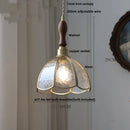DecorBites™ Glass Globe LED Pendant Light Fixture for Porch Kitchen Aisle, Adjustable Hanging Lamp