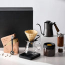 DecorBites™ Hand Punch Coffee Pot Gooseneck Spout Kettle Long Mouth Maker