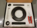 DecorBites™ LED Wall Lamp Strip Steel Bar Aisle Sconce - Black/White Villa Decoration