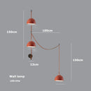 DecorBites™ LED Belt Chandelier Pendant Light for Dimmable Indoor Lighting in Living Room
