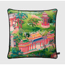 DecorBites™ Crane Art Luxury Throw Pillow Case for Bed & Sofa