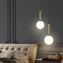DecorBites™ Glass Ball Pendant Chandeliers for Dining Room Bedroom Lighting