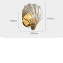 DecorBites™ Glass Copper LED Wall Lamp for Home Indoor Decor - Modern Nordic Wandlamp