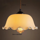 DecorBites™ Green Glass LED Pendant Light for Home, Restaurant, Bar, and Loft Style Decor.
