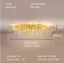 DecorBites™ Crystal Water Drop Chandelier – Luxury Ceiling Light for Hotels, Restaurants, Villas
