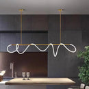 DecorBites™ LED Long Hose Chandelier for Dining Room Kitchen Bar Pendant Lamp