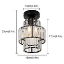 DecorBites™ K9 Crystal Pendant Light LED Ceiling Lamp Nordic Chandelier for Living Room
