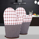 DecorBites™ Heat-Resistant Microwave Gloves for Kitchen Baking Barbecue and Oven