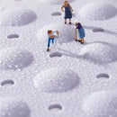 DecorBites™ Large Non-Toxic Non-Slip Bath Mat with Suction Cups for Safety and Comfort