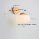 DecorBites™ Cotton LED Wall Lamps with Pull Chain Switch for Restaurant Living Room Bedroom