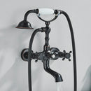 DecorBites™ Dual Handle Luxury Bathtub Faucet with Handheld Shower Mixer