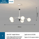 DecorBites™ Cream Wind Chandelier: Luxury Postmodern Hall Lamp for Living Room, Bedroom, and Restaurant
