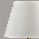 DecorBites™ Dark Blue Ceramic Table Lamp with Remote Control for Bedroom and Living Room