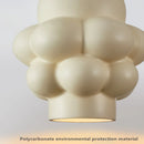 DecorBites™ Creamy Wind LED Chandelier: Nordic Wabi Sabi Style for Dining Room, Bedroom, & Bar