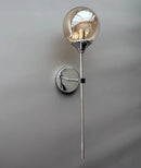 DecorBites™ Golden Round Glass Wall Sconce: Modern Nordic Lighting Fixture for Home Decor