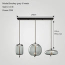DecorBites™ Glass Knot Pendant Chandelier Light for Bedroom Kitchen Dining Room