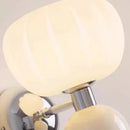 DecorBites™ Cream Breeze Pumpkin LED Wall Lamps, Elegant Lighting for Bedroom Living Room Dining Hallway