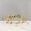 DecorBites™ Golden Openwork Animal Sculpture Set for Home Decoration