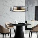 DecorBites™ Elegant LED Dual Purpose Chandelier for Modern Living Spaces