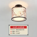 DecorBites™ Lotus Chinese Chandelier Ceiling Lamp Simple Corridor Painting LED Lighting