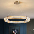 DecorBites™ Crystal Ceiling Chandelier LED Indoor Lighting for Living Room Bedroom Study