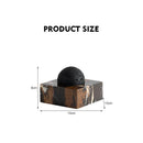 DecorBites™ Lava Rock Stone Diffuser, Marble Base, Luxury Essential Oil Diffusers for Home Offices