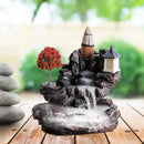 Waterfall Backflow Incense For Home And Office Decoration With Incense Cones