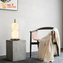 DecorBites™ Glass Gourd Table Lamp Marble Base Modern LED Indoor Lighting