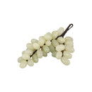 DecorBites™ Jade Grape Sculpture Handmade Desk Decor Fruit Figurine