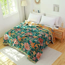 DecorBites™ Japanese Cotton Gauze Boho Throw Blanket - Summer Cool Quilt for Beds and Sofas