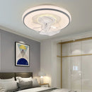 DecorBites™ LED Ceiling Fan: Modern Scandinavian Invisible Design for Living Room, Bedroom & Restaurant