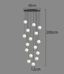DecorBites™ LED Ceiling Lamp Chandelier: Modern Decorative Lighting for Bedroom and Dining Room