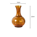 DecorBites™ Green Glass Geometry Vase Hydroponics Terrarium Home Decoration Accessory