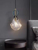Art deco brass crystal led ceiling chandelier dining room pendant