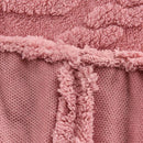 DecorBites™ Cozy Tafu Fleece Queen Bed Sheet with Elastic Band