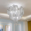 DecorBites™ LED Flower Tassels Ceiling Chandelier for Living Room and Staircase